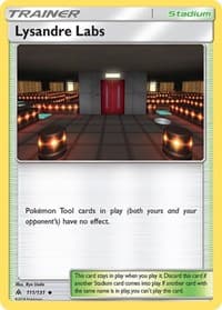 Lysandre Labs - SM - Forbidden Light - Pokemon card
