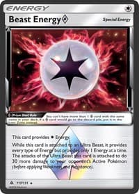 Beast Energy Prism Star - SM - Forbidden Light - Pokemon card