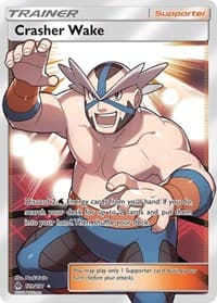 Crasher Wake (Full Art) - SM - Forbidden Light - Pokemon card