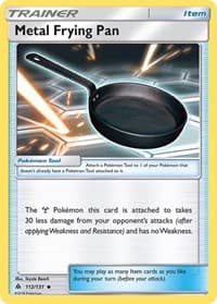 Metal Frying Pan - SM - Forbidden Light - Pokemon card