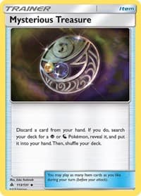 Mysterious Treasure - SM - Forbidden Light - Pokemon card