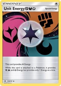 Unit Energy FDY - SM - Forbidden Light - Pokemon card