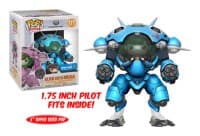 Overwatch: D.Va with Meka Super Sized 6" (Blueberry) (Walmart Exclusive) - Pop! Vinyl - Funko card