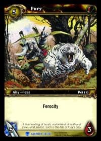 Fury - Heroes of Azeroth - WoW card