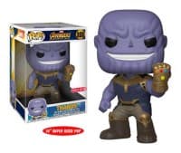 Avengers: Infinity War: Thanos Super Sized 10" (Bobble-Head) (Target Exclusive) - Pop! Vinyl - Funko card