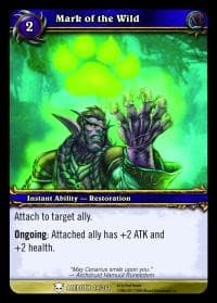 Mark of the Wild - Heroes of Azeroth - WoW card