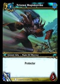 Tristan Rapidstrike - Heroes of Azeroth - WoW card