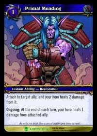 Primal Mending - Heroes of Azeroth - WoW card