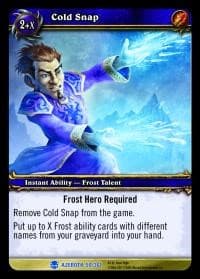 Cold Snap - Heroes of Azeroth - WoW card