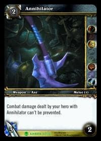 Annihilator - Heroes of Azeroth - WoW card