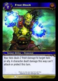 Frost Shock - Heroes of Azeroth - WoW card