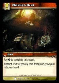 Chasing A-Me 01 - Heroes of Azeroth - WoW card