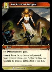 The Princess Trapped - Heroes of Azeroth - WoW card