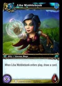 Liba Wobblebonk - Heroes of Azeroth - WoW card