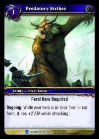 Predatory Strikes - Heroes of Azeroth - WoW card