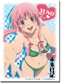 Bushiroad Sleeve Collection HG Vol.351: Mirai Nikki - Yuno Gasai (60-Pack) - Bushiroad Card Sleeves - Card Sleeves card