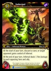 Infernal - Heroes of Azeroth - WoW card