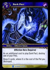 Dark Pact - Heroes of Azeroth - WoW card
