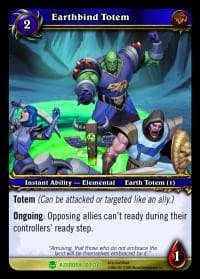 Earthbind Totem - Heroes of Azeroth - WoW card