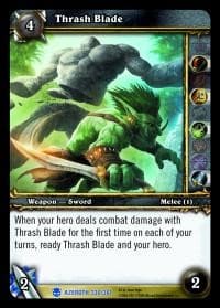 Thrash Blade - Heroes of Azeroth - WoW card