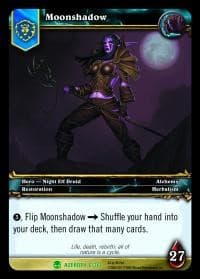 Moonshadow - Heroes of Azeroth - WoW card