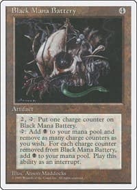 Black Mana Battery - Fourth Edition - Magic: The Gathering card