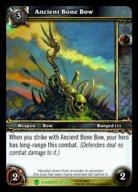 Ancient Bone Bow - Heroes of Azeroth - WoW card