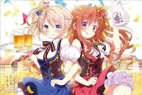 Bushiroad Rubber Mat Collection Vol.128: Is the Order a Rabbit? -Dear My Sister- - Aoyama Blue Mountain & Mocha - Bushiroad Playmats - Playmats card
