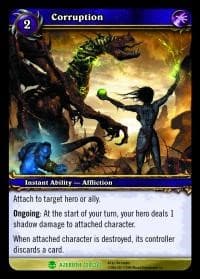 Corruption - Heroes of Azeroth - WoW card