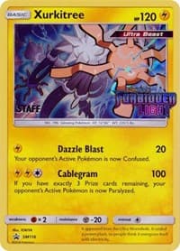 Xurkitree - SM116 (Prerelease) [Staff] - SM Promos - Pokemon card