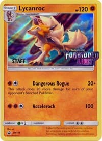 Lycanroc - SM118 (Prerelease) [Staff] - SM Promos - Pokemon card