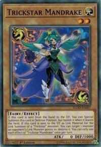 Trickstar Mandrake - Flames of Destruction - YuGiOh card