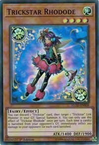 Trickstar Rhodode - Flames of Destruction - YuGiOh card
