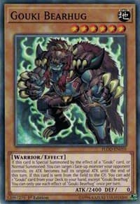 Gouki Bearhug - Flames of Destruction - YuGiOh card