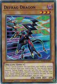 Defrag Dragon - Flames of Destruction - YuGiOh card