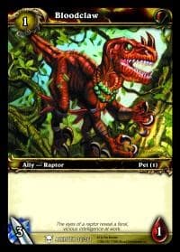 Bloodclaw - Heroes of Azeroth - WoW card