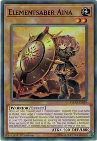 Elementsaber Aina - Flames of Destruction - YuGiOh card