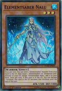 Elementsaber Nalu - Flames of Destruction - YuGiOh card