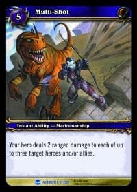 Multi-Shot - Heroes of Azeroth - WoW card