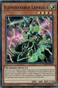 Elementsaber Lapauila - Flames of Destruction - YuGiOh card