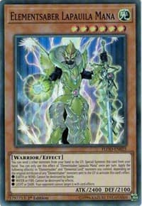 Elementsaber Lapauila Mana - Flames of Destruction - YuGiOh card