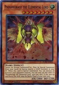 Phosphorage the Elemental Lord - Flames of Destruction - YuGiOh card