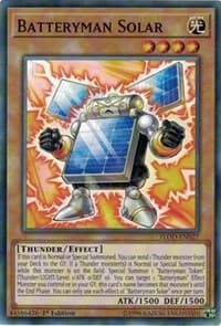 Batteryman Solar - Flames of Destruction - YuGiOh card