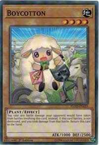 Boycotton - Flames of Destruction - YuGiOh card