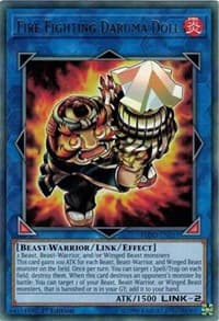 Fire Fighting Daruma Doll - Flames of Destruction - YuGiOh card