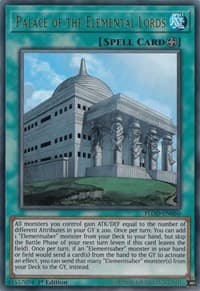 Palace of the Elemental Lords - Flames of Destruction - YuGiOh card