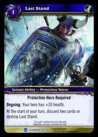 Last Stand - Heroes of Azeroth - WoW card