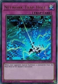Network Trap Hole - Flames of Destruction - YuGiOh card