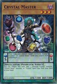 Crystal Master - Flames of Destruction - YuGiOh card