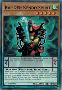 Kai-Den Kendo Spirit - Flames of Destruction - YuGiOh card